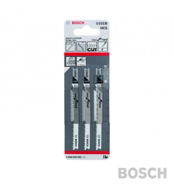 HOJA CALADORA BOSCH U101B x3u.
